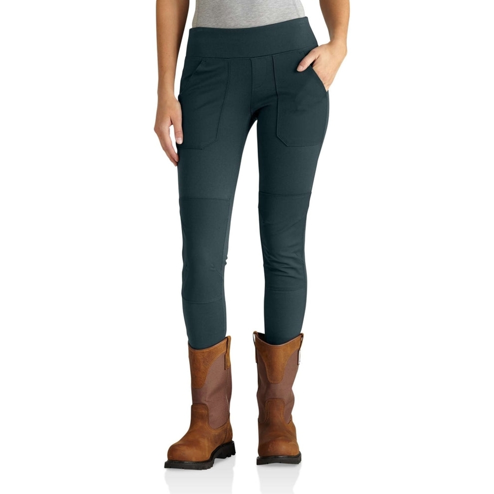 Carhartt Women's Pine Green Utility Force Leggings Medium